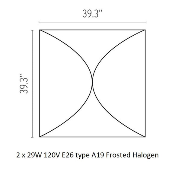 Ariette Wall / Ceiling Light Lighting Fixtures FLOS