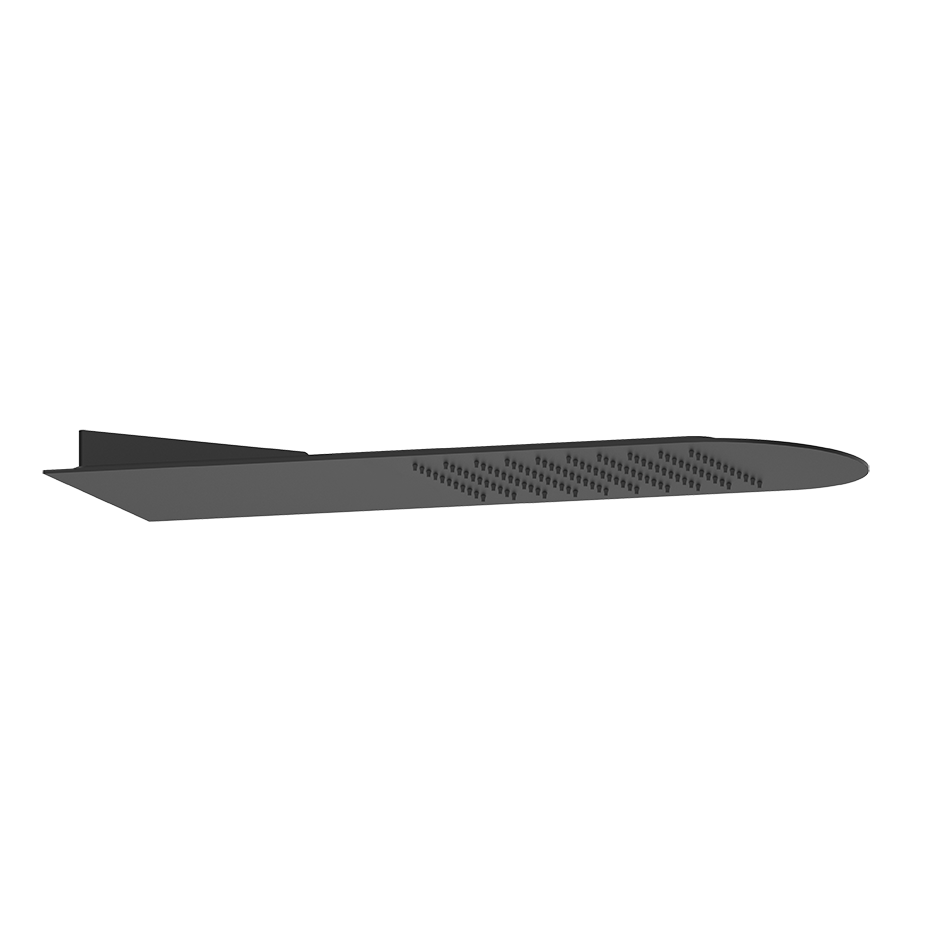 Trimillimetri Wall Mounted Showerhead - 33051 Showers GESSI Matte Black