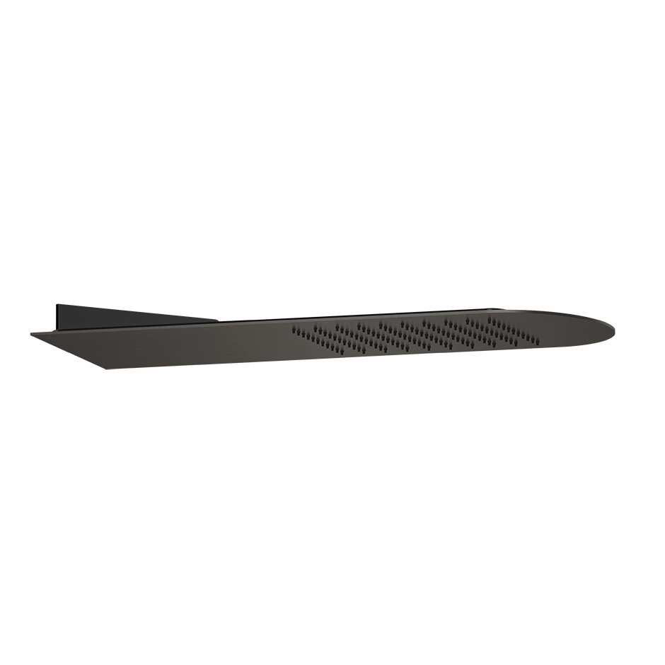 Trimillimetri Wall Mounted Showerhead - 33051 Showers GESSI Black Metal Brushed PVD