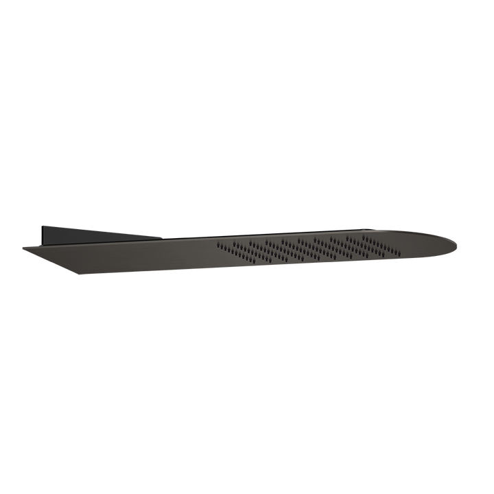 Trimillimetri Wall Mounted Showerhead - 33051 Showers GESSI Black Metal Brushed PVD