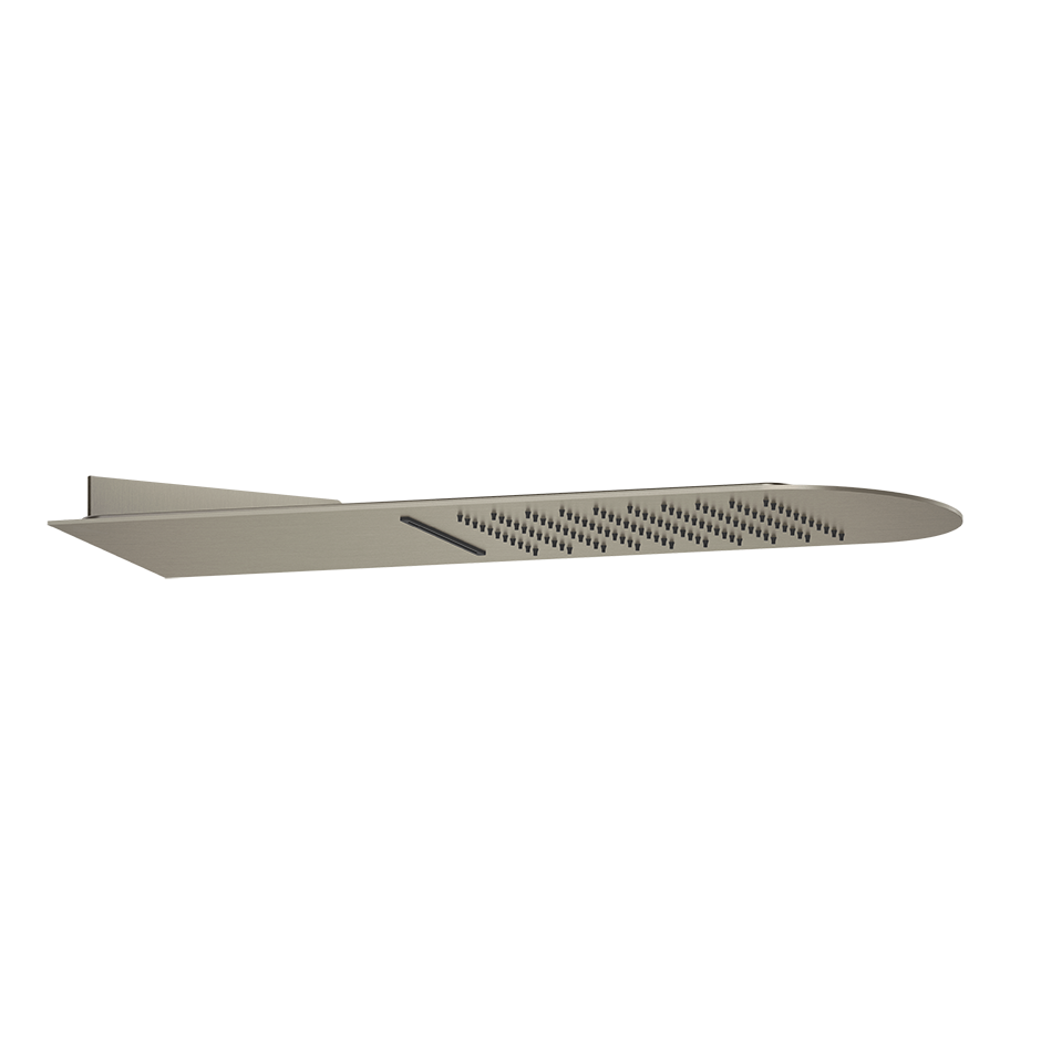 Trimillimetri Wall Mounted Multifunction Showerhead - 33053 Showers GESSI Steel Brushed