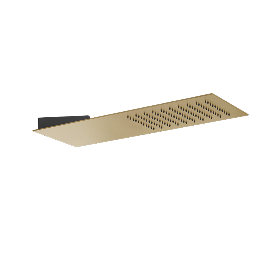 Trimillimetri Wall Mounted Showerhead - 33061 Showers GESSI Warm Bronze Brushed PVD