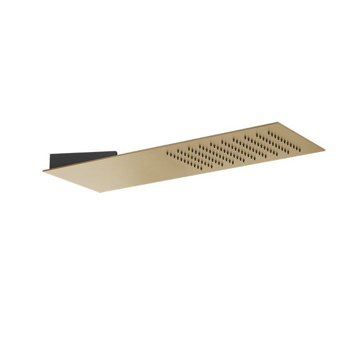Trimillimetri Wall Mounted Showerhead - 33061 Showers GESSI Warm Bronze Brushed PVD