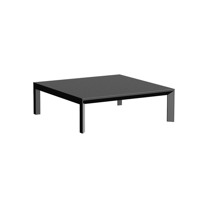 Frame HPL Coffee Table Outdoor Vondom Size 1: 39.25 in x 39.25 in HPL Black Edge