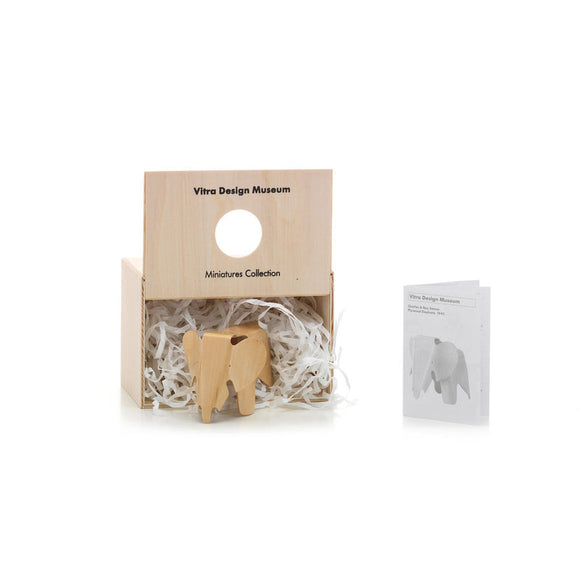 Miniatures Eames Plywood Elephant Figurines Vitra