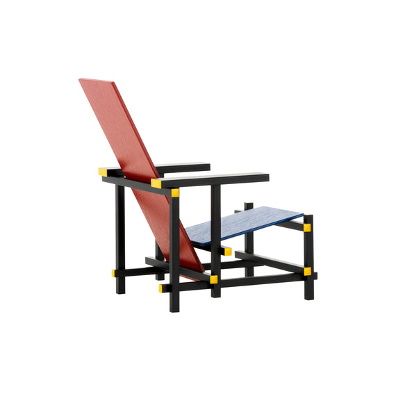 Miniatures Rood Blauwe Stoel Chair Figurines Vitra