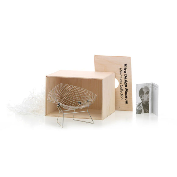 Miniatures Bertoia Diamond Chair Figurines Vitra