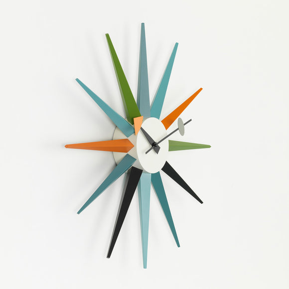 Sunburst Wall Clock Wall Clocks Vitra