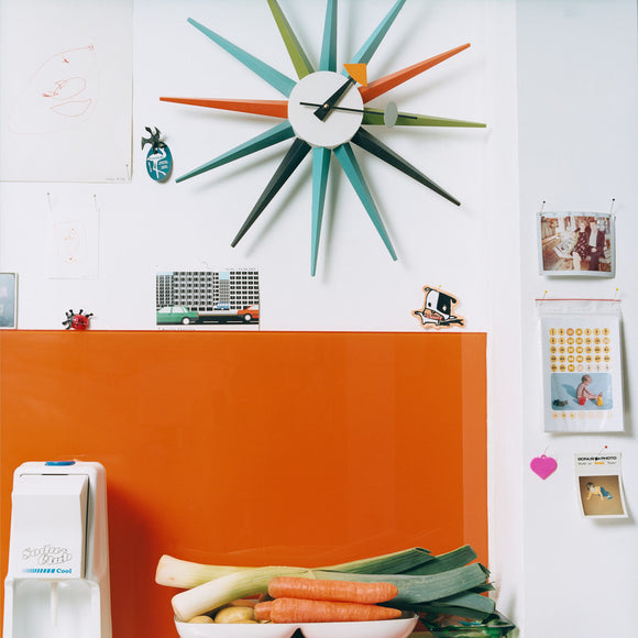 Sunburst Wall Clock Wall Clocks Vitra