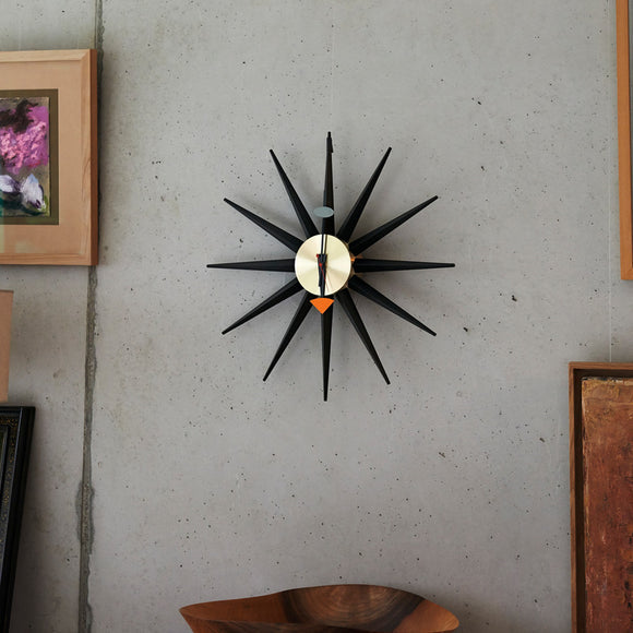 Sunburst Wall Clock Wall Clocks Vitra