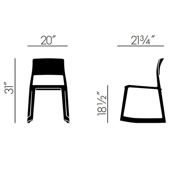 Tip Ton RE Chair - Italian Luxury Interiors