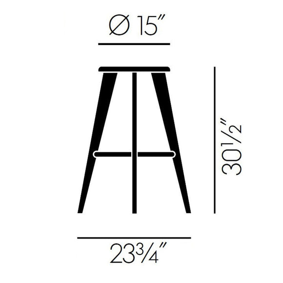 Tabouret Haut Stool Furniture Vitra