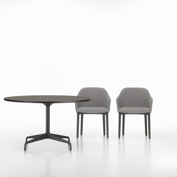 Softshell Chair with Four-legged Base Chairs Vitra