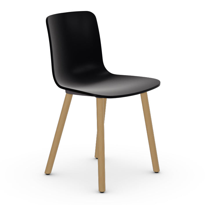 HAL Wood Chair Chairs Vitra Basic Dark Light Oak