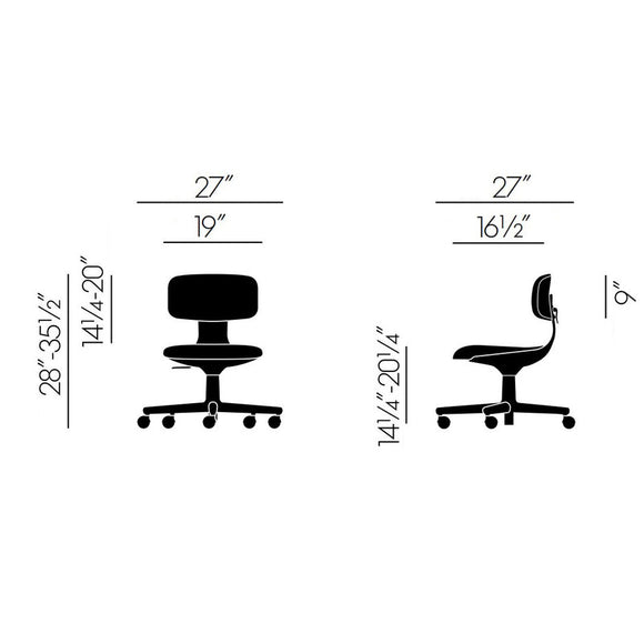Rookie Chair Chairs Vitra