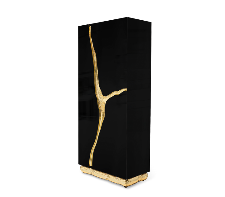 lapiaz cabinet Cabinets Boca Do Lobo Black Lacquer