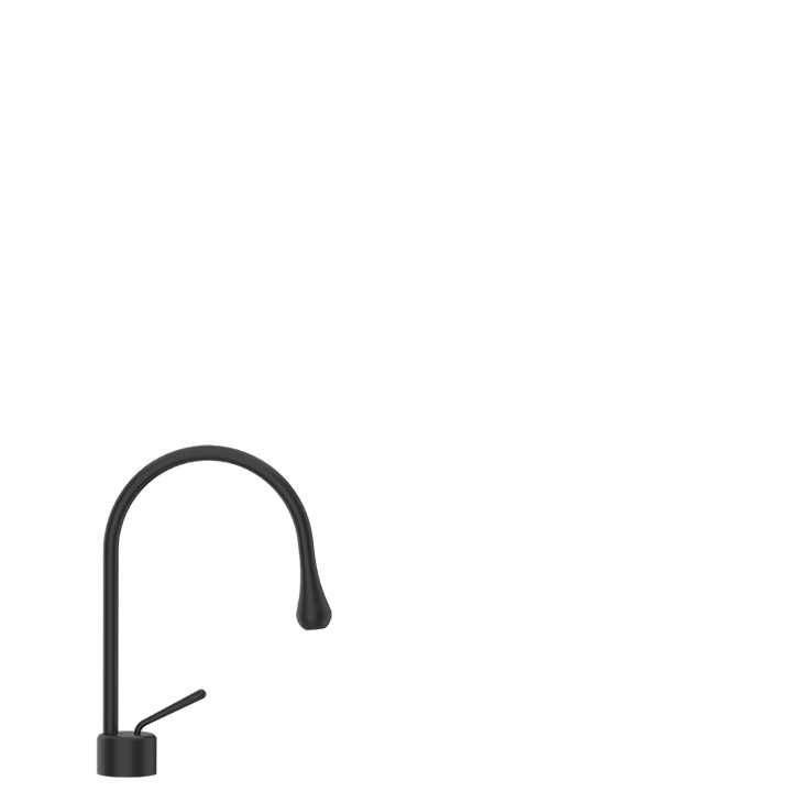 Goccia Basin Mixer - 33601 Bathroom Accessories GESSI Matte Black