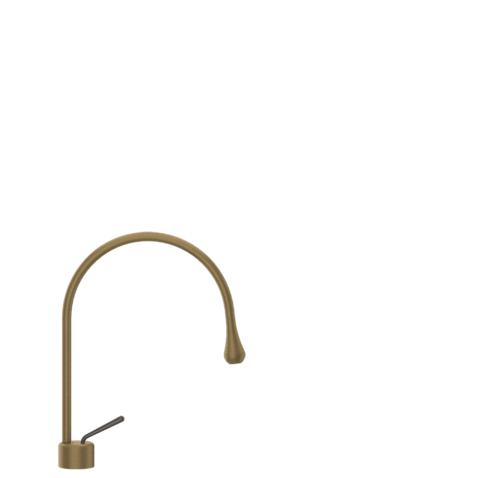Goccia Basin Mixer - 33602 Bathroom Accessories GESSI Antique Brass
