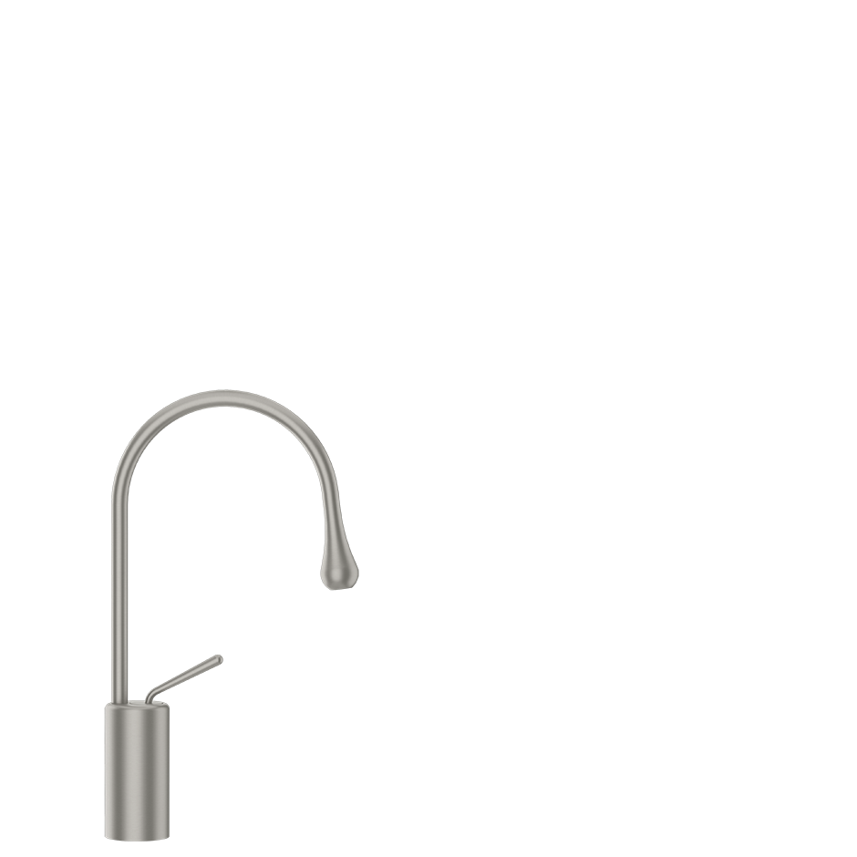 Goccia Basin Mixer - 33604 Bathroom Accessories GESSI Chrome Brushed