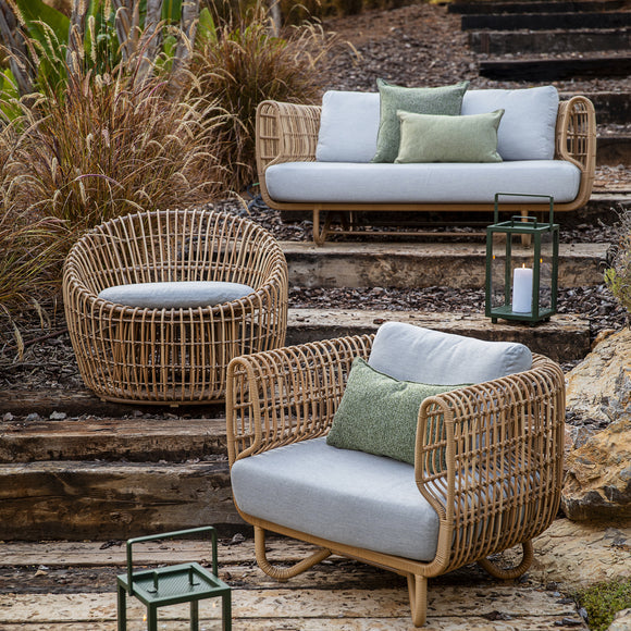 Nest Outdoor Round Chair Outdoor Chairs Cane-line