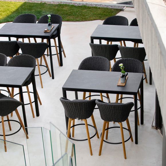 Peacock Outdoor Bar Stool Outdoor Furniture Cane-line