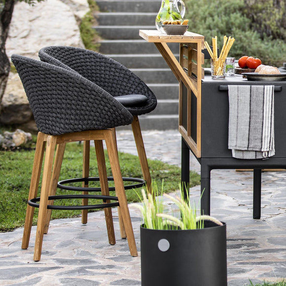 Peacock Outdoor Bar Stool Outdoor Furniture Cane-line