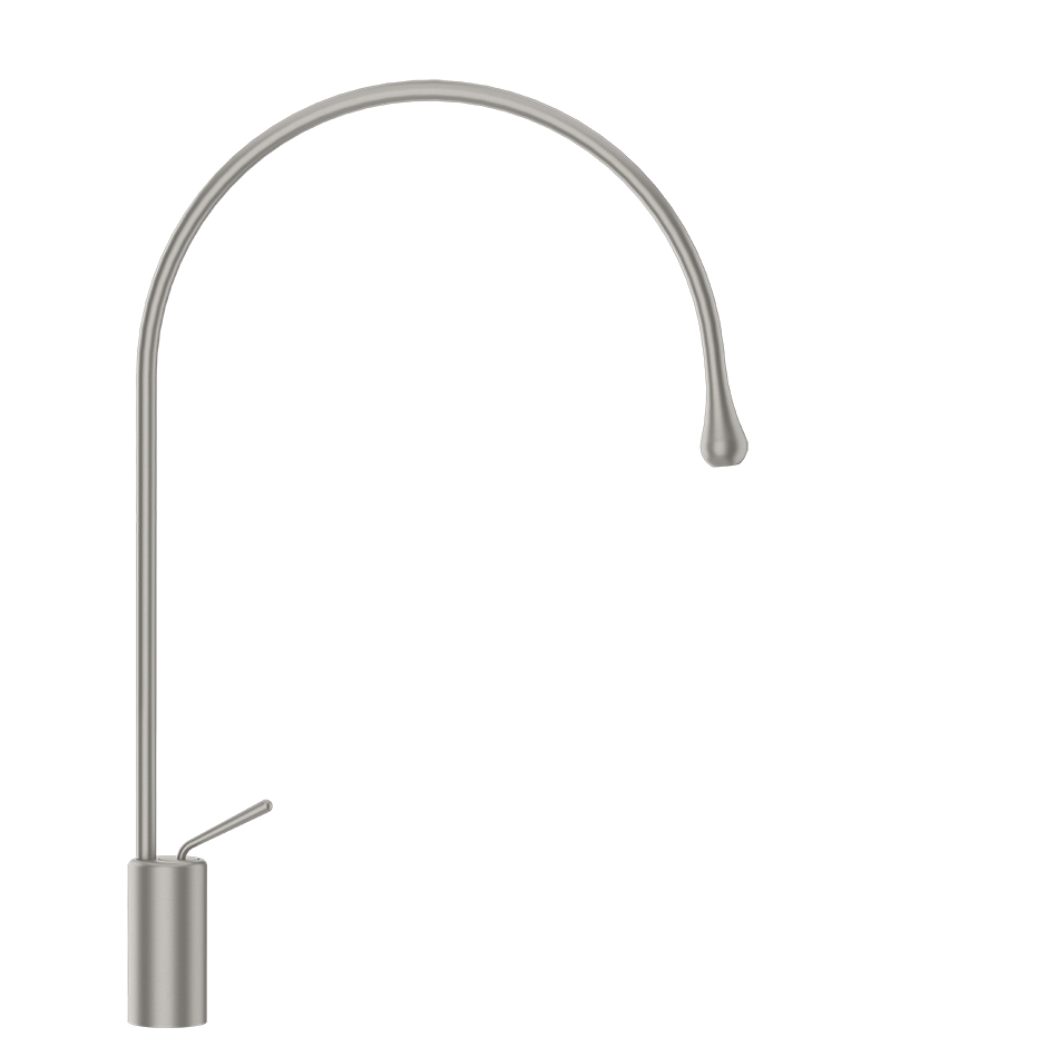 Goccia Basin Mixer - 33606 Bathroom Accessories GESSI Chrome Brushed