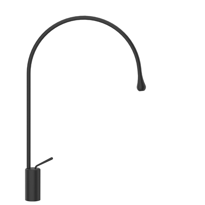 Goccia Basin Mixer - 33606 Bathroom Accessories GESSI Matte Black