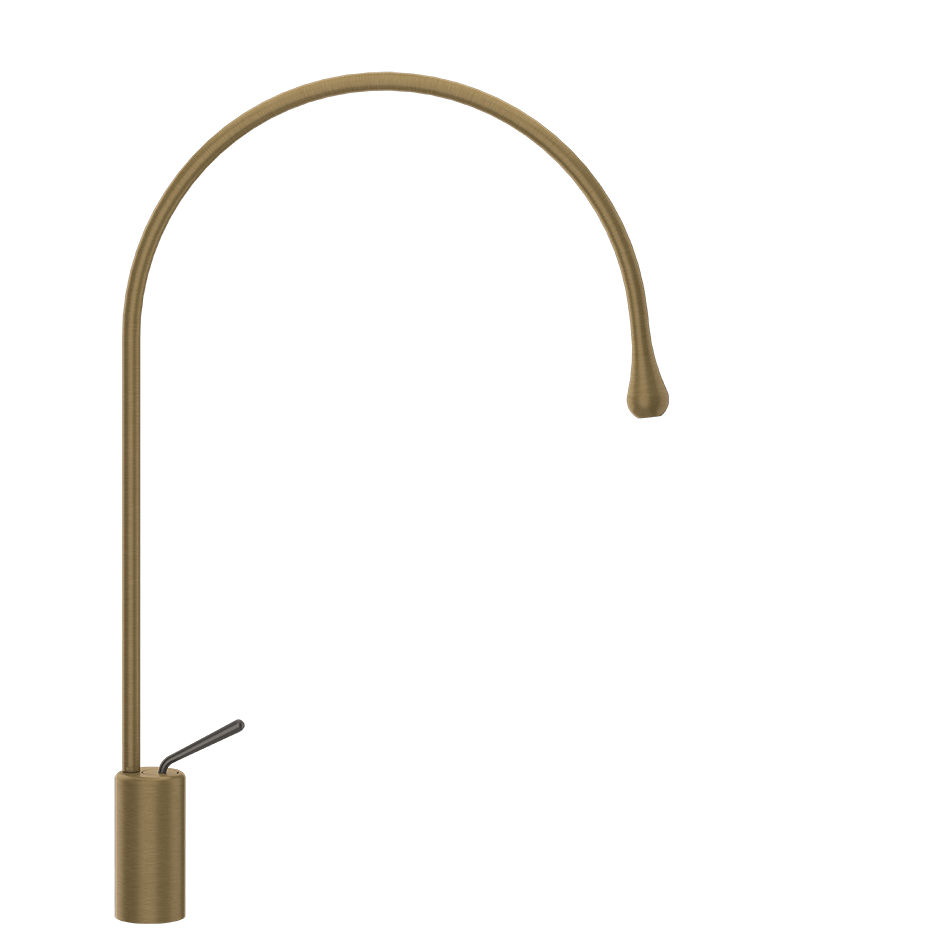 Goccia Basin Mixer - 33606 Bathroom Accessories GESSI Antique Brass