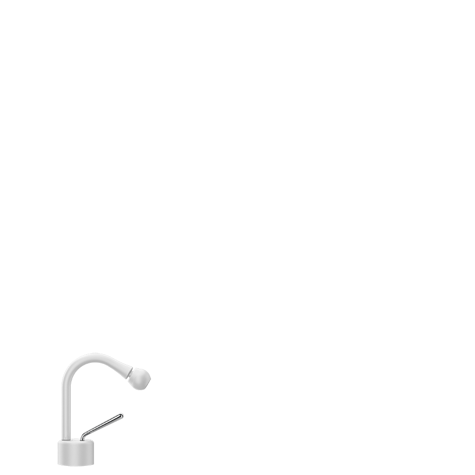 Goccia Bidet Mixer - 33607 Bathroom Accessories GESSI Matte White