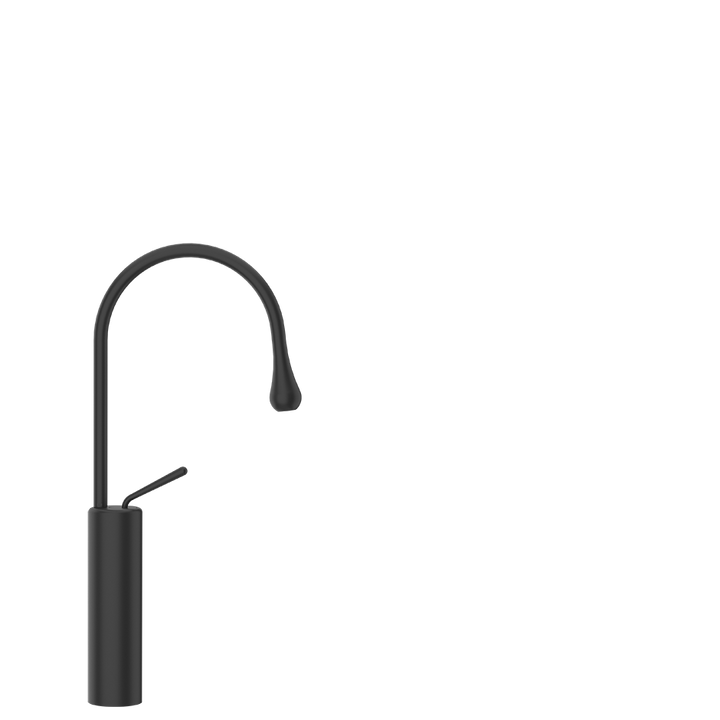 Goccia Basin Mixer - 33608 Bathroom Accessories GESSI Matte Black