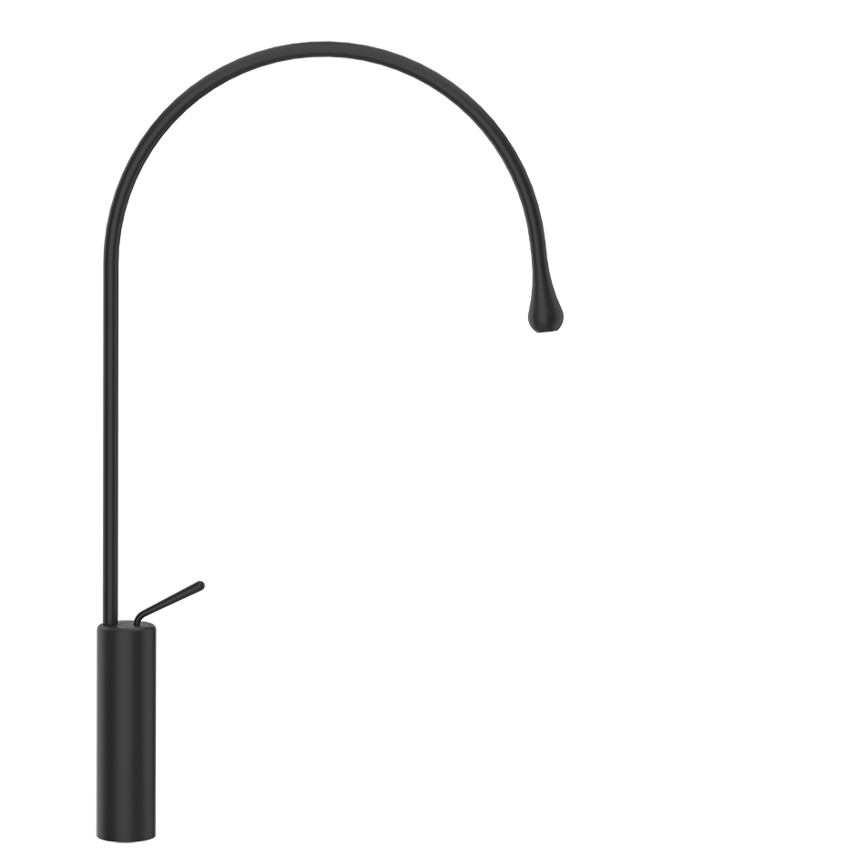 Goccia Basin Mixer - 33610 Bathroom Accessories GESSI Matte Black