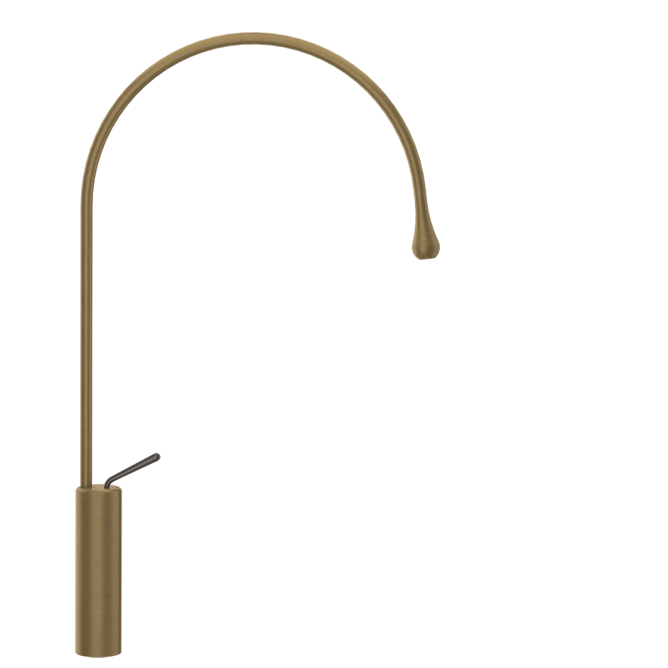 Goccia Basin Mixer - 33610 Bathroom Accessories GESSI Antique Brass