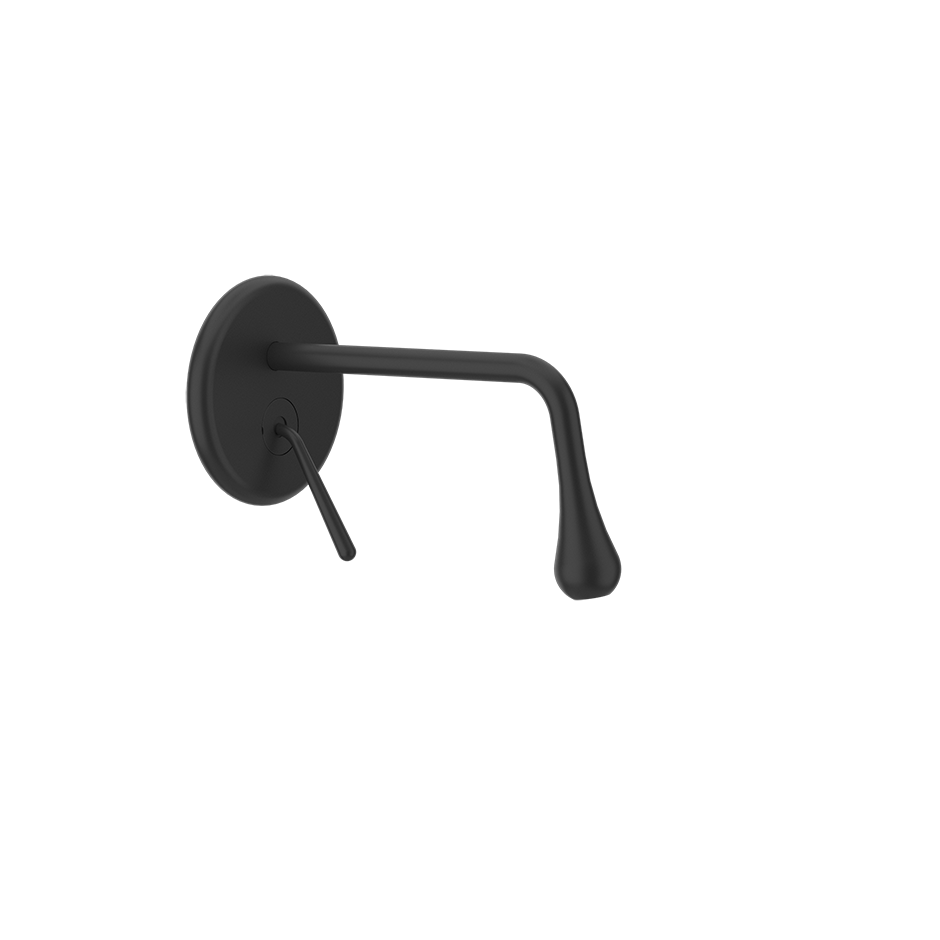 External Parts for Built-in Mixer - 33684 Showers GESSI Matte Black