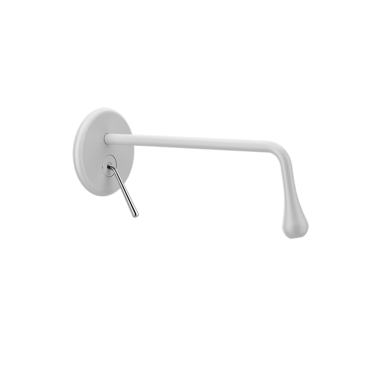 External Parts for Built-in Mixer - 33690 Showers GESSI Matte White