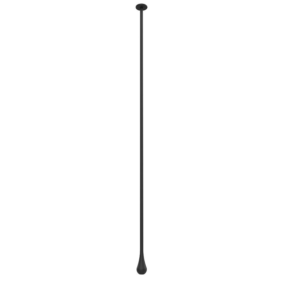Goccia Ceiling-Mounted Spout - 33699 Bathroom Accessories GESSI Matte Black