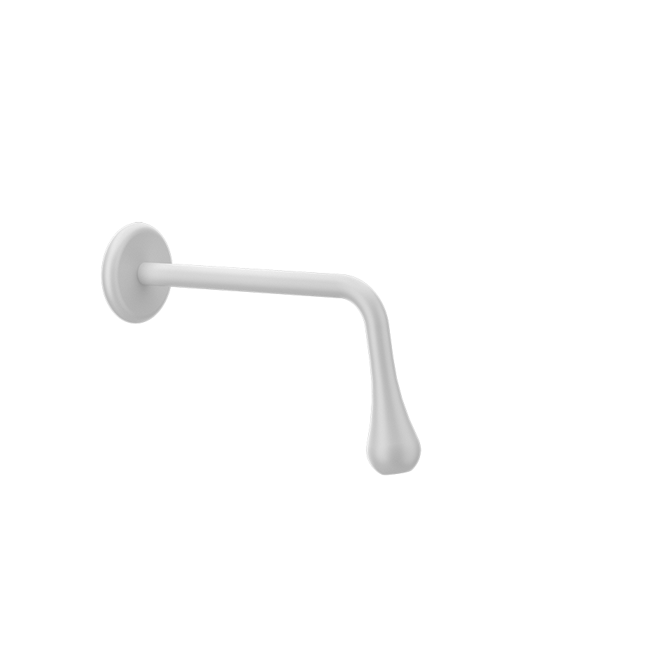 Goccia Wall-Mounted Spout - 33715 Bathroom Accessories GESSI Matte White