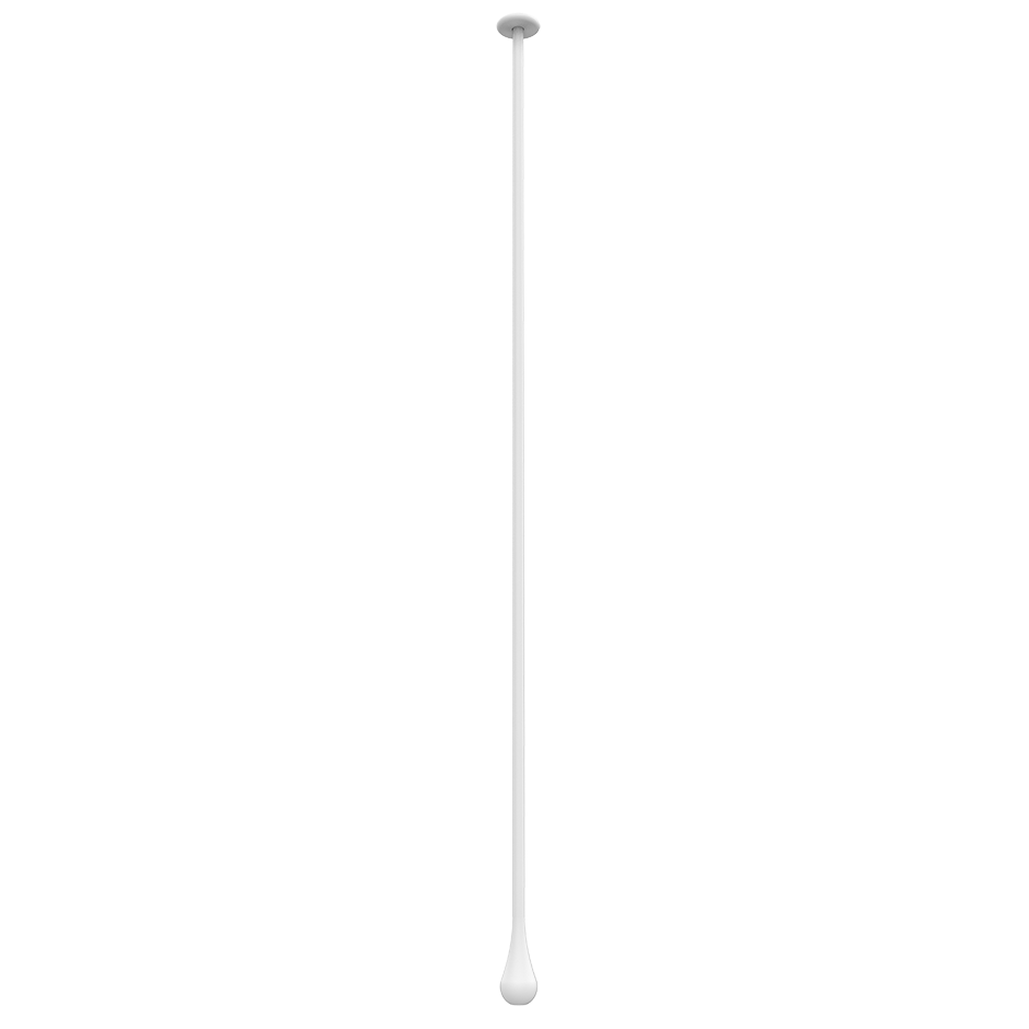 Goccia Ceiling-Mounted Spout - 33799 Bathroom Accessories GESSI Matte White