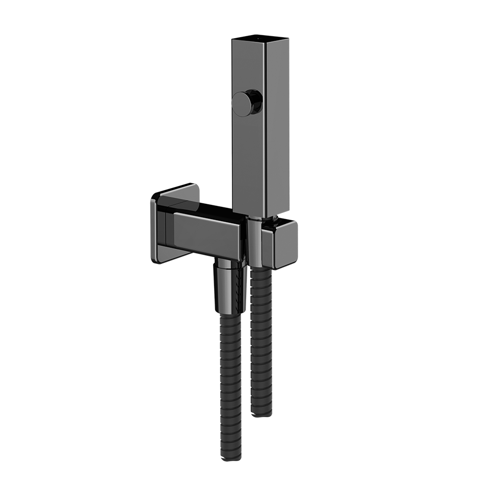 Rettangolo Hydrobrush - 33823 Bathroom Accessories GESSI Black Metal PVD