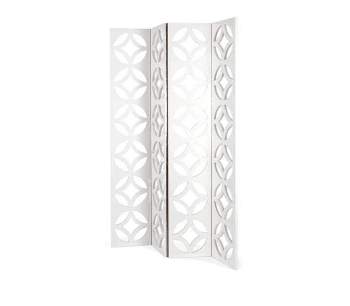 Jay Folding Screen  Boca Do Lobo White Lacquer  