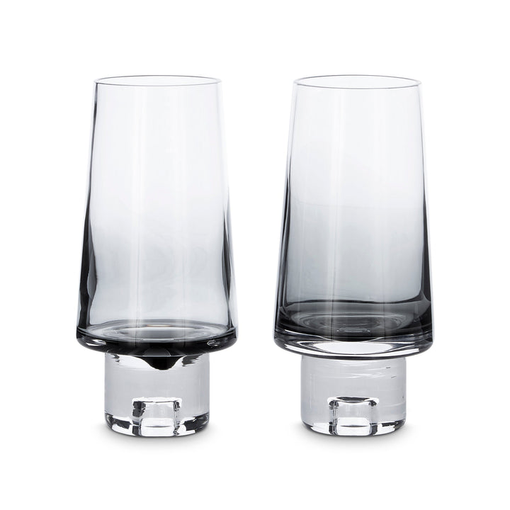Tank High Ball Glasses (Set of 2) Cocktail Glasses Tom Dixon Black