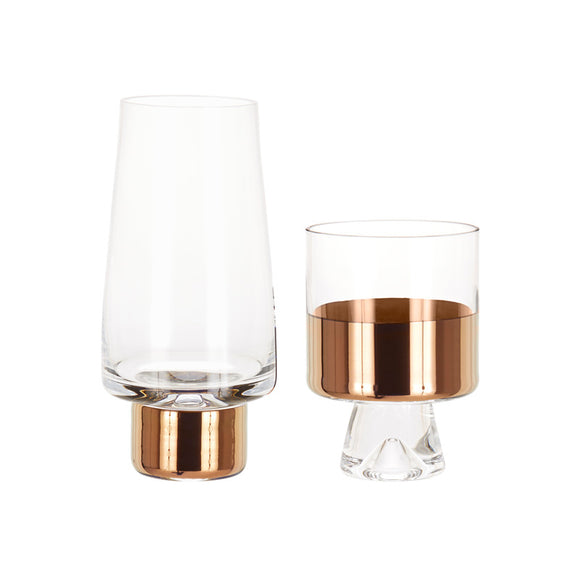 Tank High Ball Glasses (Set of 2) Cocktail Glasses Tom Dixon