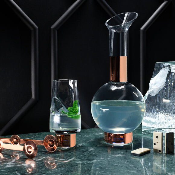 Tank High Ball Glasses (Set of 2) Cocktail Glasses Tom Dixon