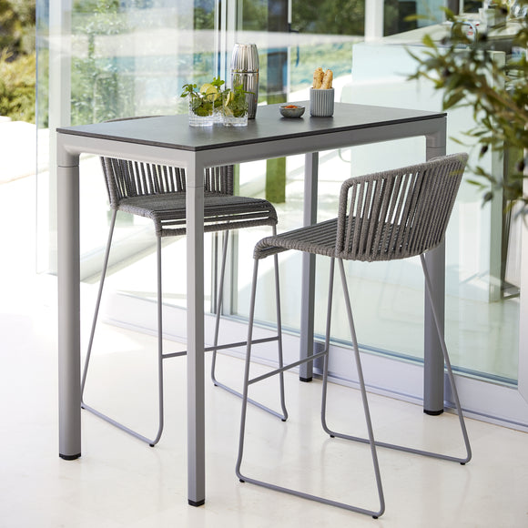 Moments Outdoor Bar Stool Outdoor Furniture Cane-line