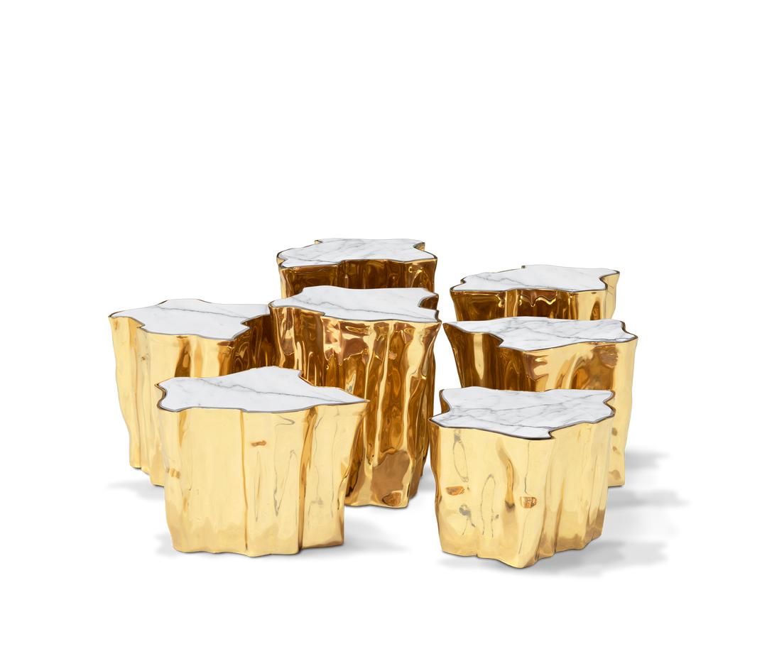 Eden Series Center Table  Boca Do Lobo Series White  