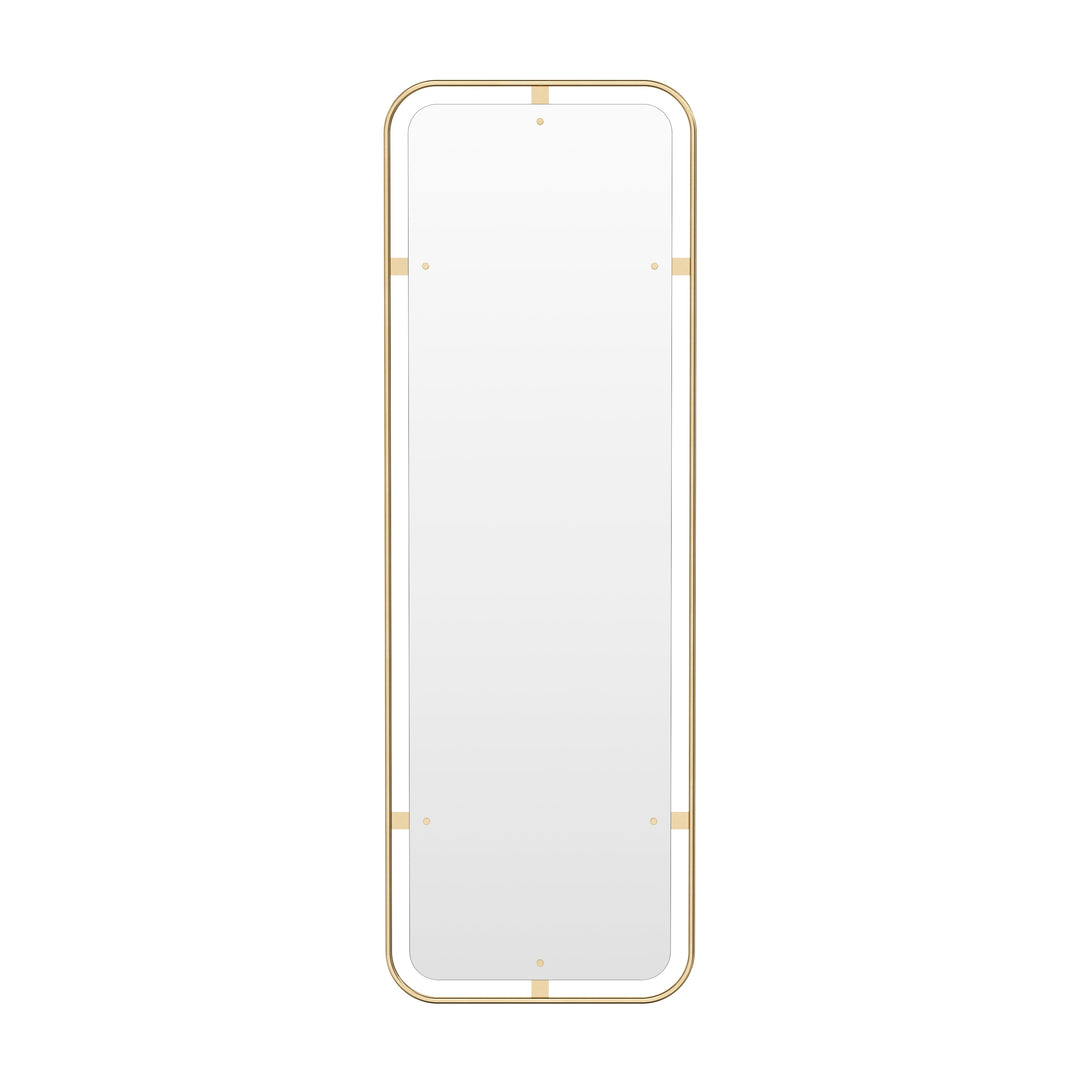 Nimbus Rectangular Mirror Mirrors Audo Copenhagen Polished Brass