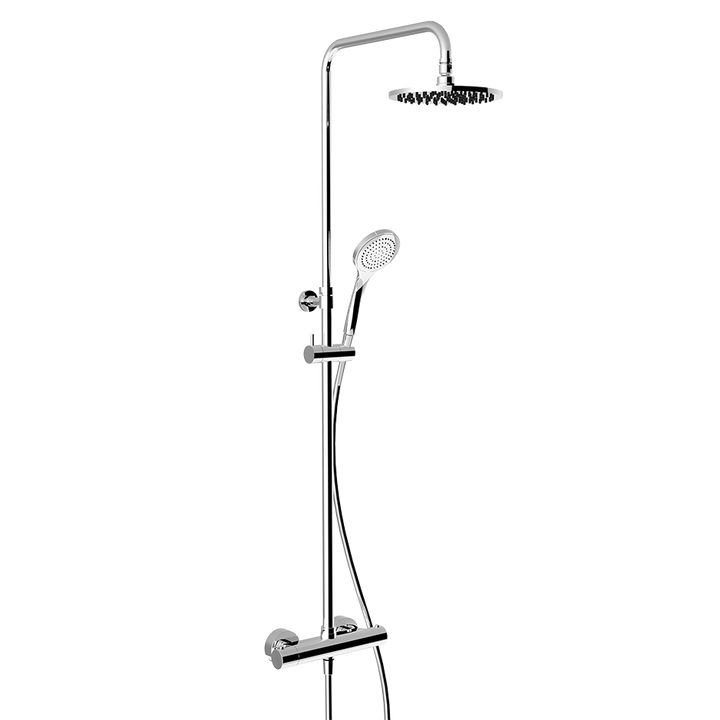 Minimalistic Thermostatic Shower Column - 35173 Showers GESSI Chrome