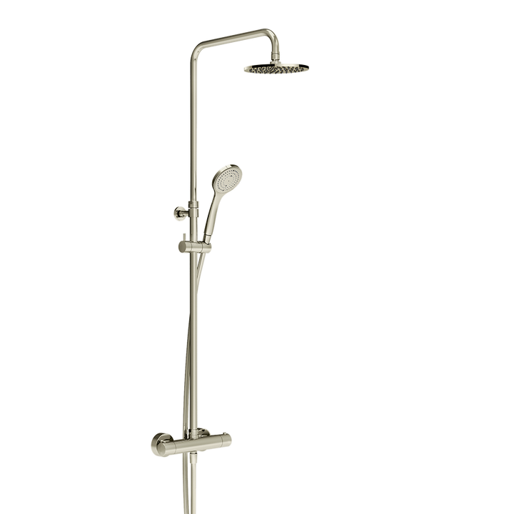 Minimalistic Thermostatic Shower Column - 35173 Showers GESSI Nickel PVD