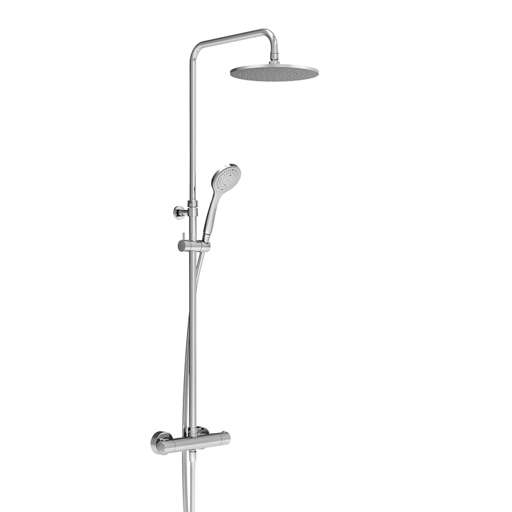 Minimalistic Thermostatic Shower Column - 35175 Showers GESSI Chrome