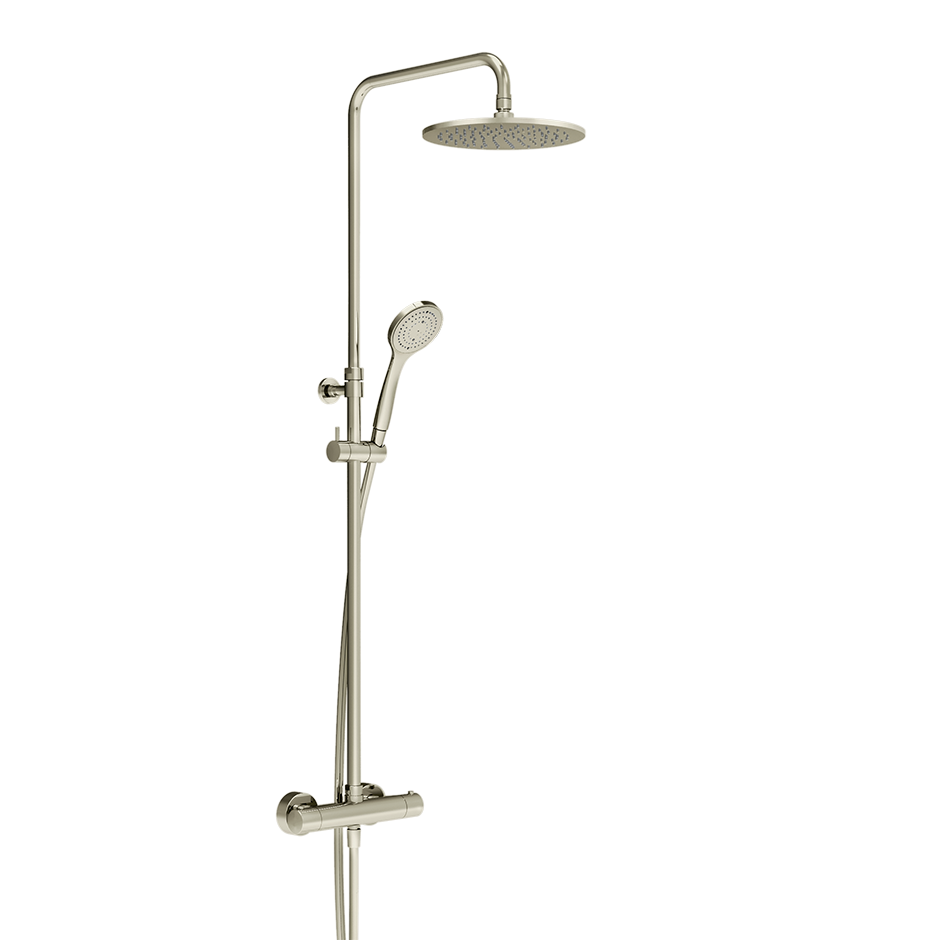 Minimalistic Thermostatic Shower Column - 35175 Showers GESSI Nickel PVD